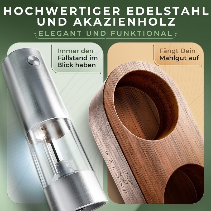 Salz- & Pfeffermühle elektrisch