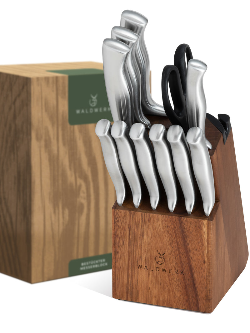 Messerblock bestückt 11-teiliges-Messerset