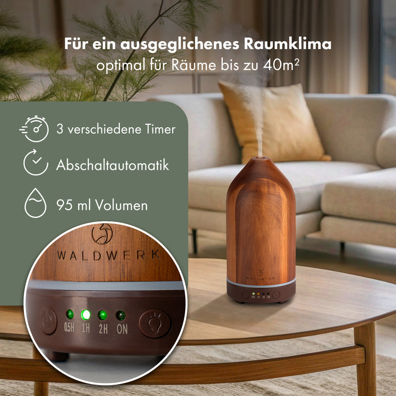 Aroma Diffuser 100ml Akazienholz
