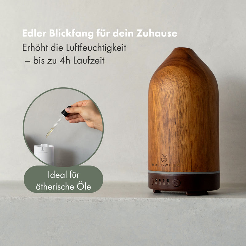 Aroma Diffuser 100ml Akazienholz