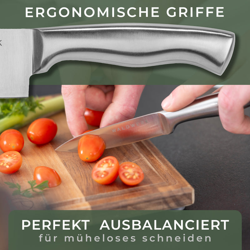 Messerblock bestückt 11-teiliges-Messerset